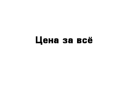 Цена за всё 